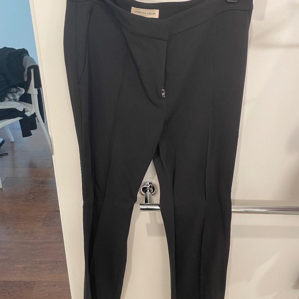 Rebecca Taylor Suit Pants 0 Black